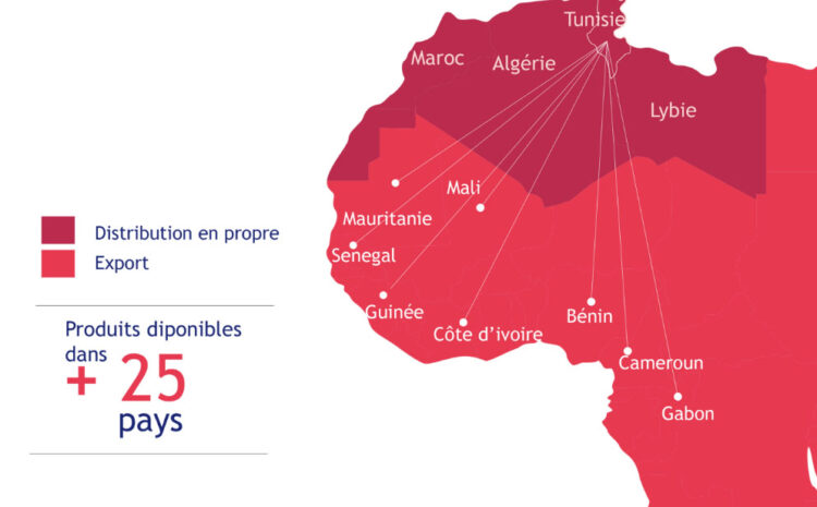  NOTRE PRÉSENCE EN AFRIQUE