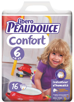 Libero Peaudouce Taille 6 +16kg