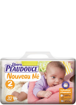 Libero Peaudouce Taille 2 3-6kg Nouveau Né