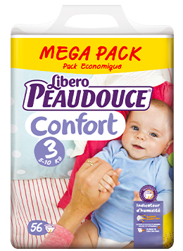 Mega Pack Libero Peaudouce Taille 3 5-10kg