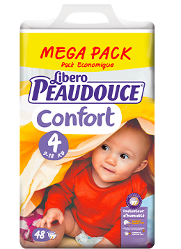 Mega Pack Libero Peaudouce Taille 4 9-18kg